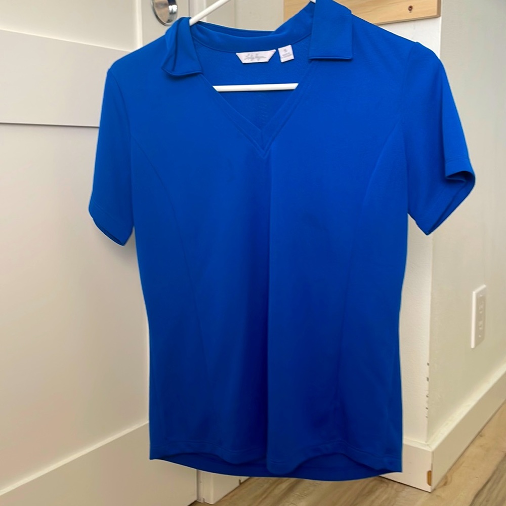 Women’s Blue Golf Polo Shirt
